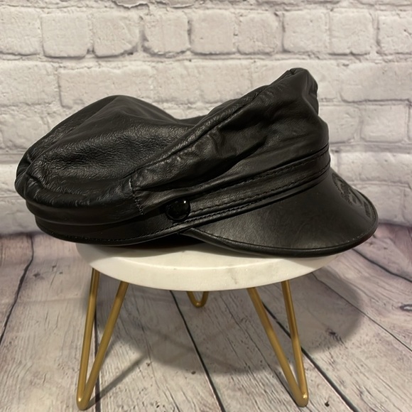 Hard rock hotel leather biker hat, Las Vegas- Collectors Item - Picture 2 of 5